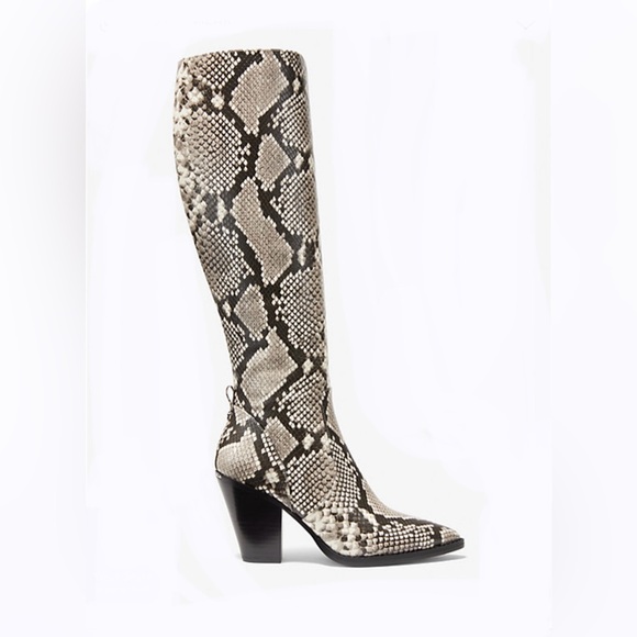Dover Snake Embossed Knee Boot - Picture 2 of 4